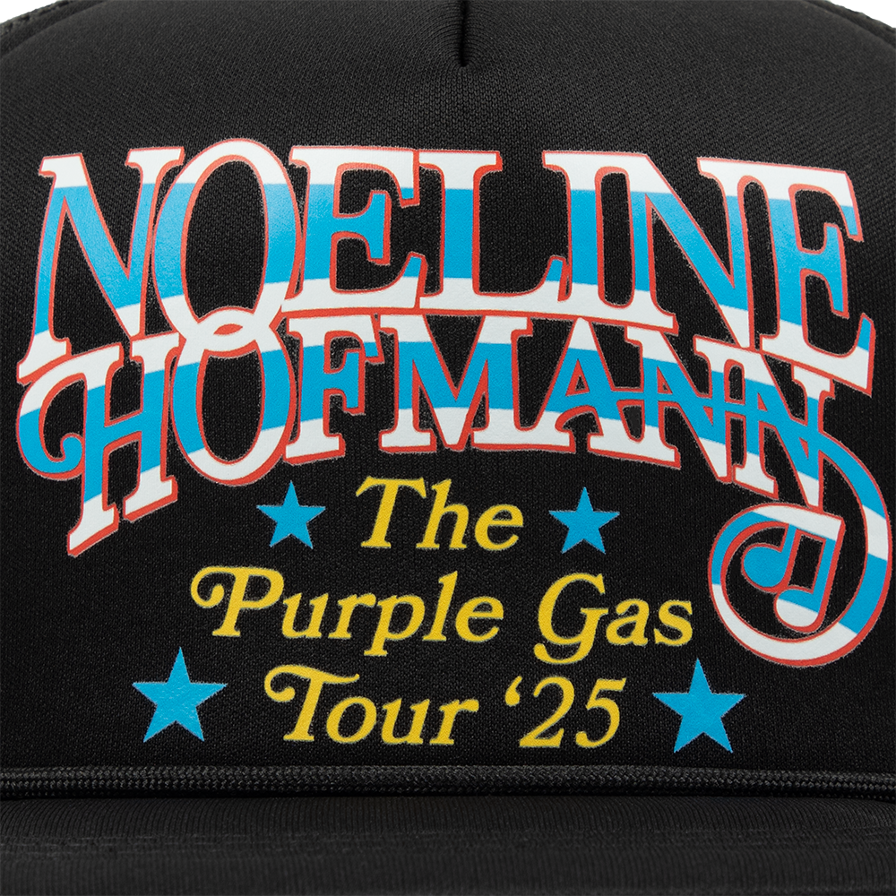The Purple Gas 2025 Tour Hat Close Up